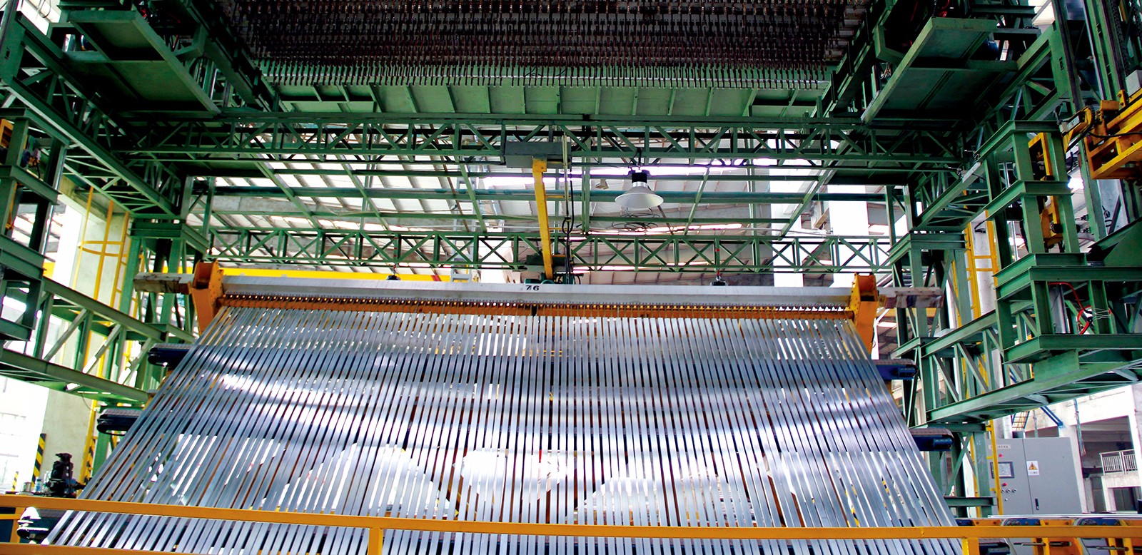 Full-automatic vertical electrophoresis production line imported from South Korea